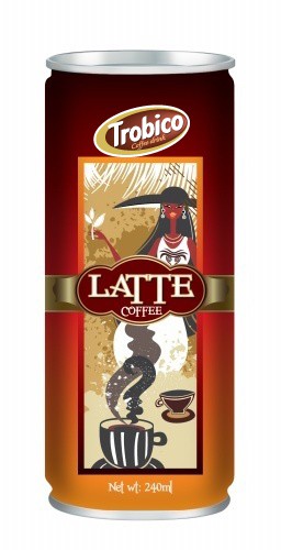 535 Trobico Latte coffee alu can 240ml